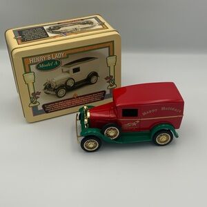 Ford Model A Happy Holidays Limited Edition Collectable Car